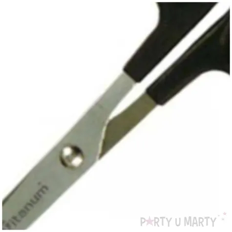 nozyczki classic czarne titanum 17 cm