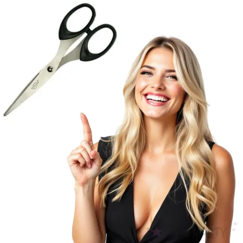 nozyczki domowe czarne titanum 16 cm