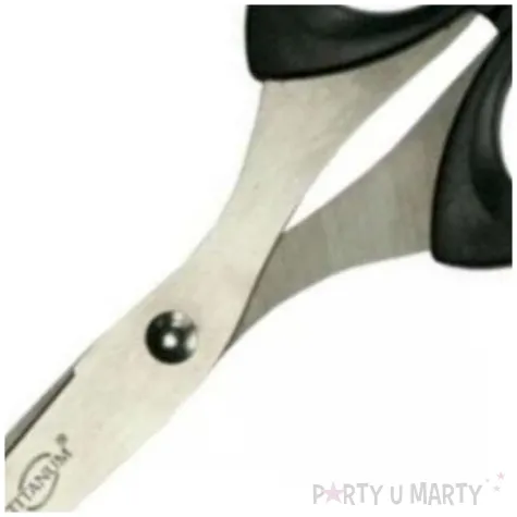 nozyczki domowe czarne titanum 16 cm