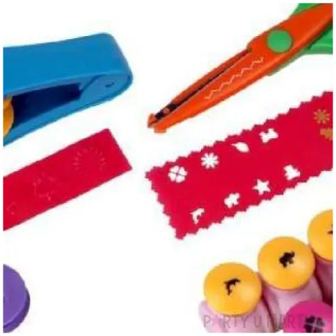 nozyczki dziurkacz wytlaczarka kreatywny mix titanum