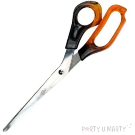 nozyczki ergonomiczne brazowe titanum 25 5 cm