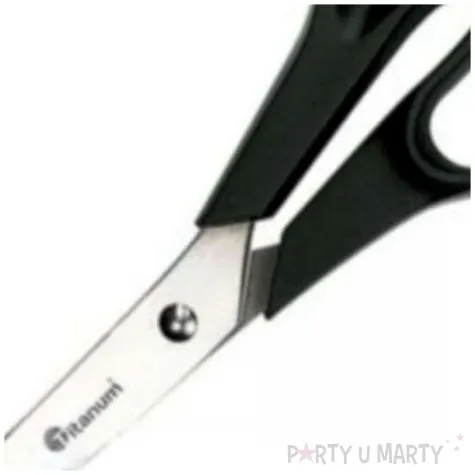 nozyczki uniwersalne czarne titanum 21 5 cm