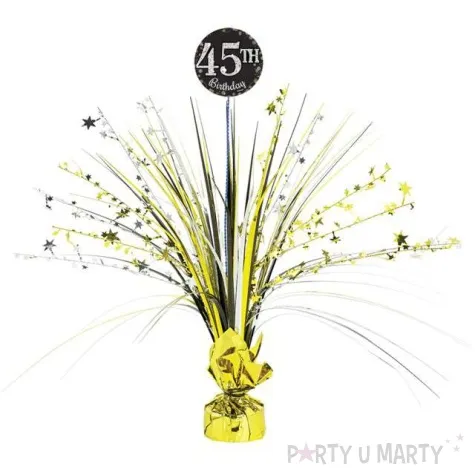 obciaznik do balonow bukiet na urodziny personalizowany amscan zloty 250 g