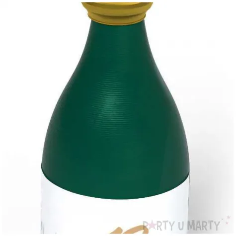 obciaznik do balonow butelka szampana liczba 18 eukaliptus beauty 120g