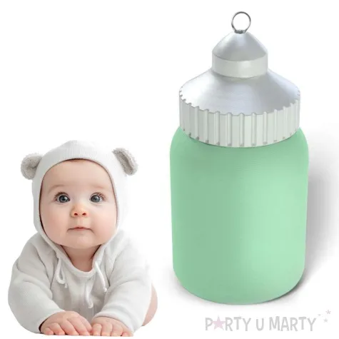 obciaznik do balonow butelka ze smoczkiem mietowy 80 g