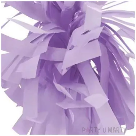 obciaznik do balonow ciezarek foliowy dekoracja na urodziny fioletowy pastelowy 130 g 4 szt