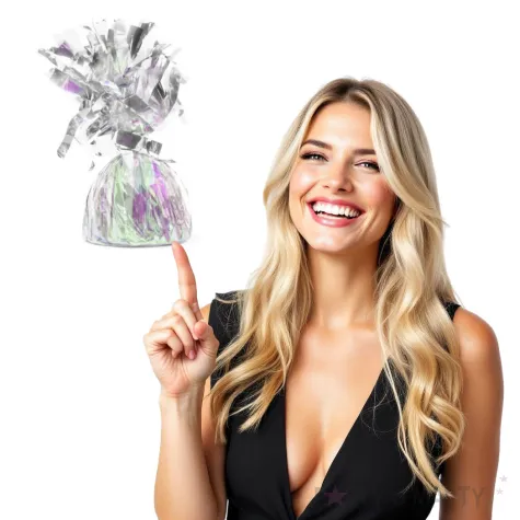 obciaznik do balonow classic holograficzny partypal 145 g