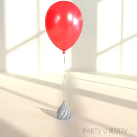 obciaznik do balonow crazy bialy 70g