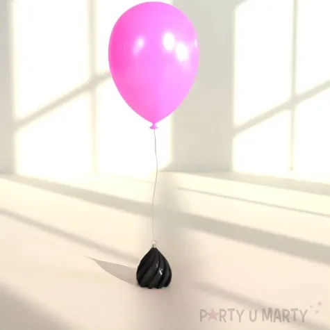 obciaznik do balonow crazy czarny 70g