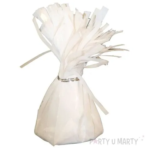 obciaznik do balonow foliowy bialy folat