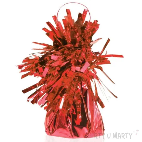 obciaznik do balonow foliowy czerwony godan 145g