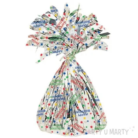 obciaznik do balonow foliowy happy birthday amscan