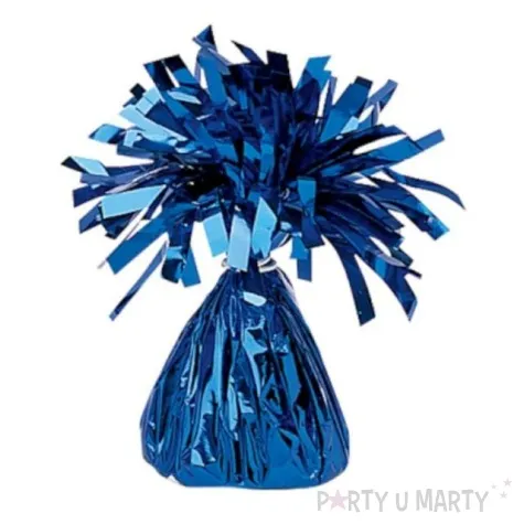 obciaznik do balonow foliowy niebieski godan 145g