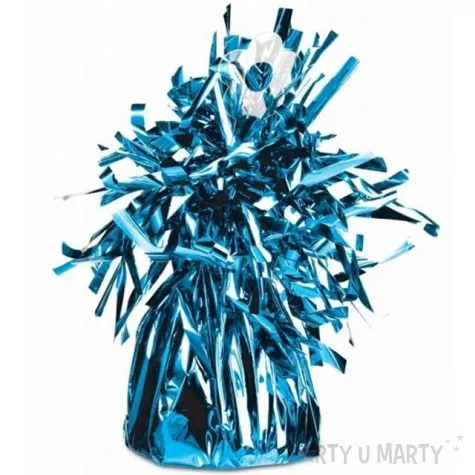 obciaznik do balonow foliowy niebieski qualatex