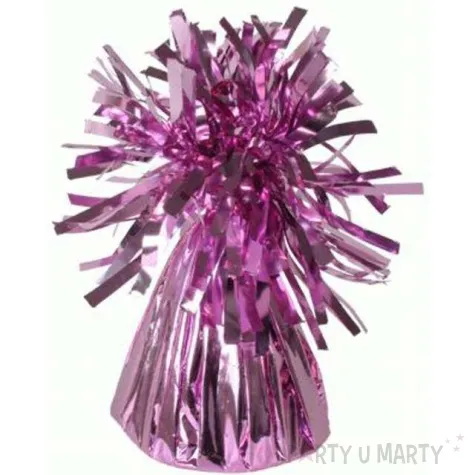 obciaznik do balonow foliowy rozowy oaktree