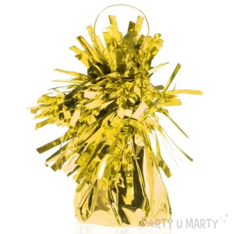 obciaznik do balonow foliowy zloty godan 145g