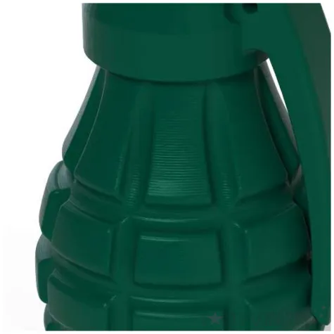 obciaznik do balonow granat z odkrecanym haczykiem zielony