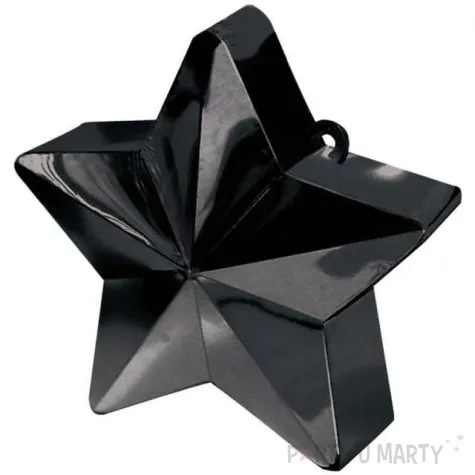 obciaznik do balonow gwiazda czarna 170 g