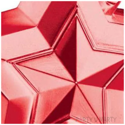 obciaznik do balonow gwiazda czerwony qualatex 150 g