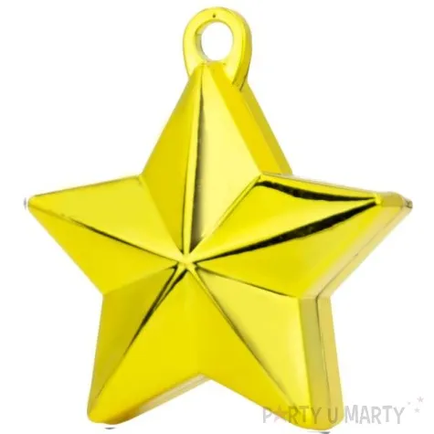 obciaznik do balonow gwiazda zlota partypal 40 g