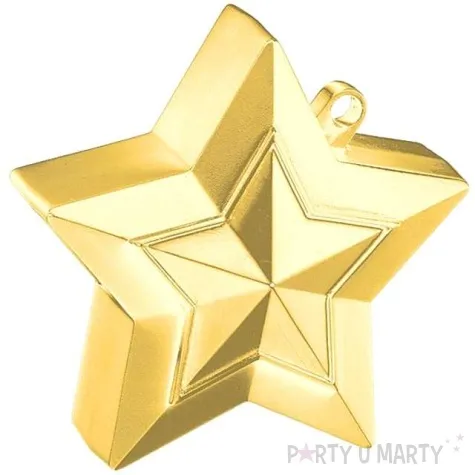 obciaznik do balonow gwiazda zloty 150 g