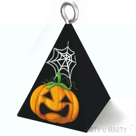 obciaznik do balonow halloween dynia czarny 65 g