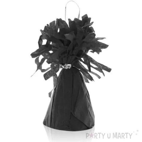 obciaznik do balonow papierowy czarny godan 145g