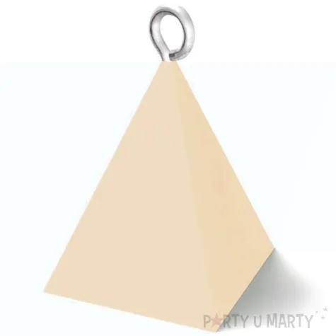 obciaznik do balonow piramidka ecru 65g