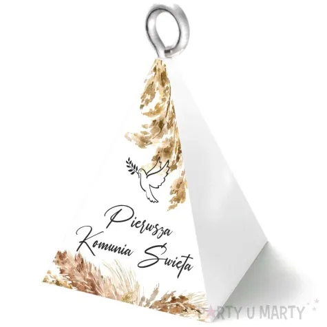 obciaznik do balonow piramidka komunia boho 65 g