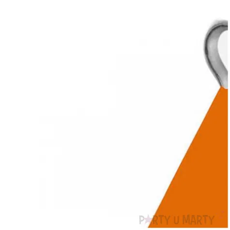 obciaznik do balonow piramidka pomaranczowy 65g