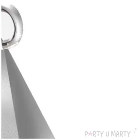 obciaznik do balonow piramidka srebrny 65g