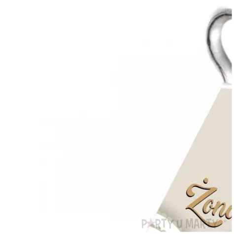 obciaznik do balonow piramidka zona gold wedding 65 g