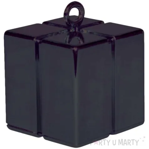 obciaznik do balonow prezent czarny qualatex 117 g