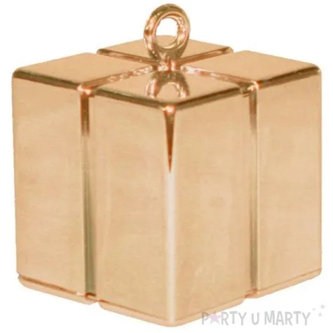 obciaznik do balonow prezent rozowe zloto godan 120 g