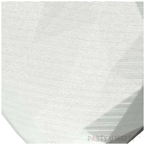 obciaznik do balonow serce geometryczne bialy 150 g