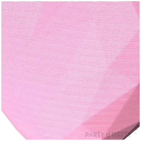 obciaznik do balonow serce geometryczne rozowy jasny 150 g