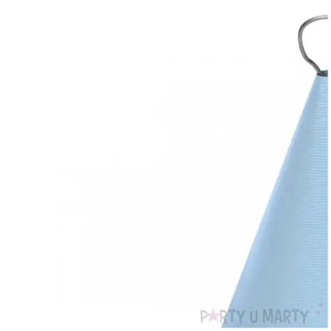 obciaznik do balonow stozek pastel blekitny 90 g