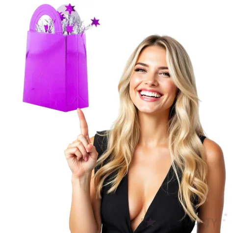 obciaznik do balonow torebka rozowy funny fashion 300g