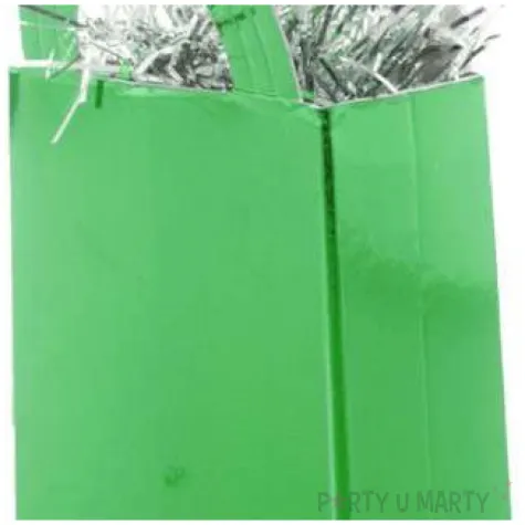 obciaznik do balonow torebka zielony funny fashion 100g