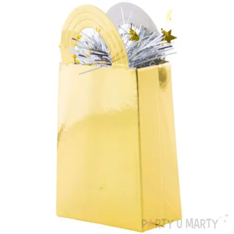 obciaznik do balonow torebka zloty funny fashion 185g