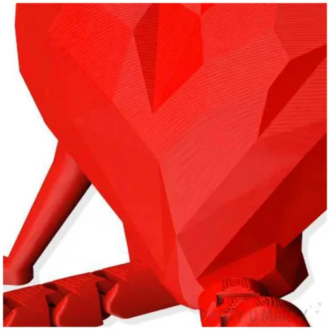 obciaznik do balonow w ksztalcie czerwonego serduszka walentynkowego z ruchomymi nozkami