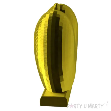 obciaznik do balonow w ksztalcie serduszka zlote