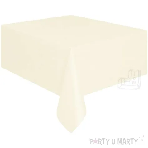 obrus foliowy amscan kremowy 137x274 cm