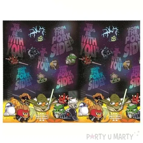 obrus foliowy angry birds star wars 120 x 180 cm