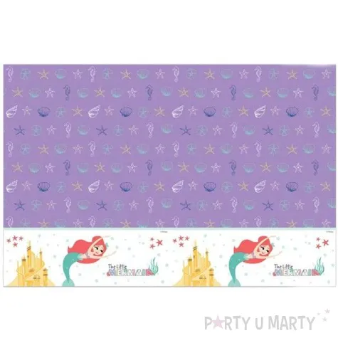 obrus foliowy arielka mala syrenka procos 180x120 cm