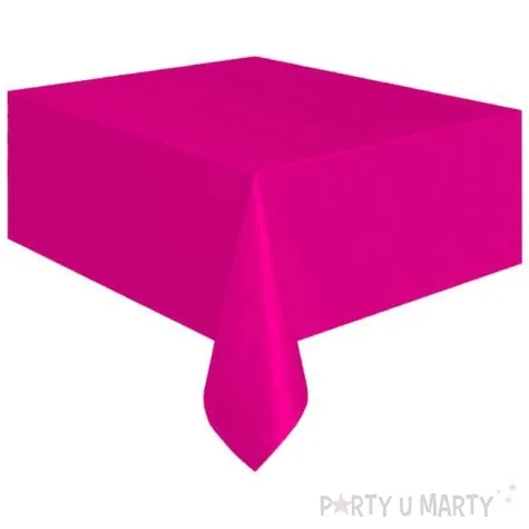 obrus foliowy arpex fuksja 140 x 120 cm