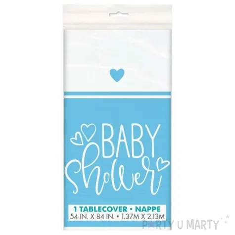 obrus foliowy baby shower unique 213x137 cm