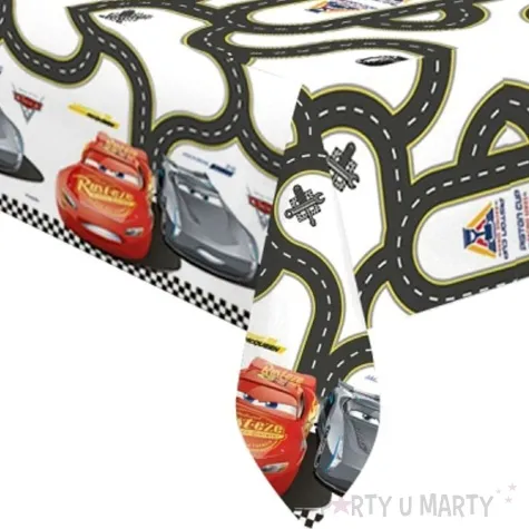 obrus foliowy cars 3 procos 120x180 cm