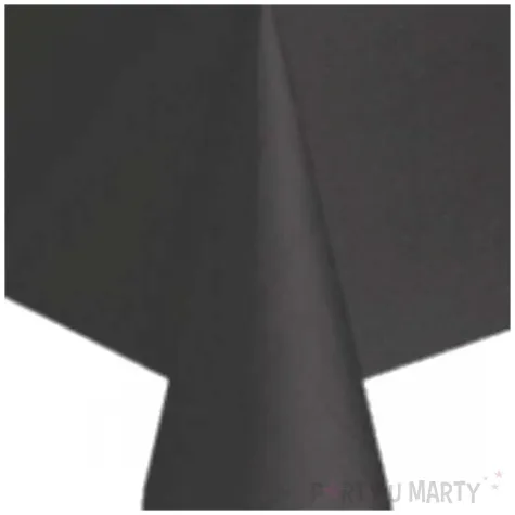 obrus foliowy charcoal czarny amscan 274x137 cm