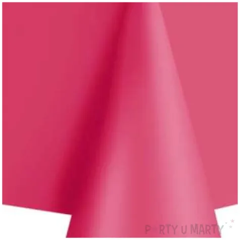 obrus foliowy classic ciemny rozowy partypal 274x137 cm